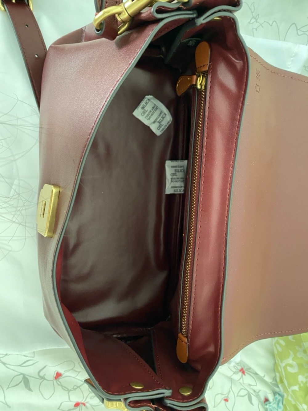 Coach Slouchy Rogue Top Handle Bag - Picture 5 of 7